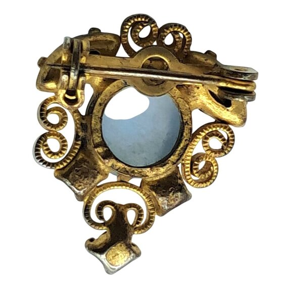 VIntage Rhinestone Brooch Lot of 8 Weiss Kramer Burt Cassell Costume Jewelry - Picture 10 of 16